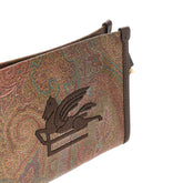 ETRO OS paisley pouch with pegaso patch