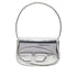 DIESEL OS mirrored leather 1dr shoulder bag