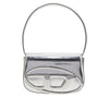 mirrored leather 1dr shoulder bag