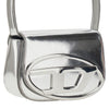 mirrored leather 1dr shoulder bag