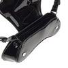 glossy faux leather play bag