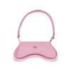 glossy faux leather play bag