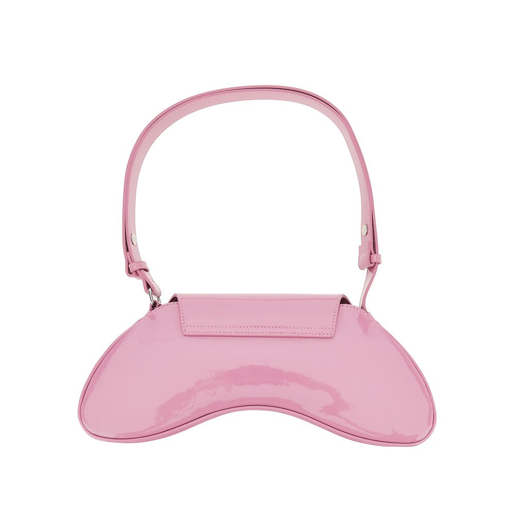 DIESEL OS glossy faux leather play bag