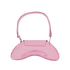 glossy faux leather play bag