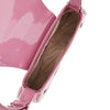 glossy faux leather play bag