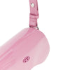 glossy faux leather play bag