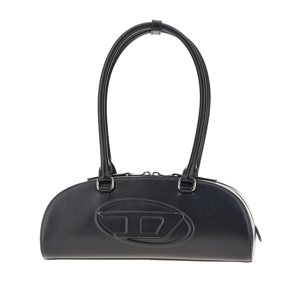 DIESEL OS 1dr dome leather bowling bag