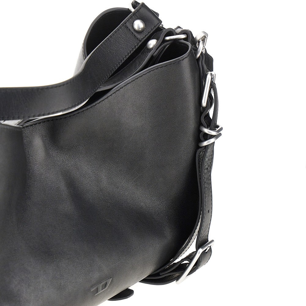 leather small d-one bag