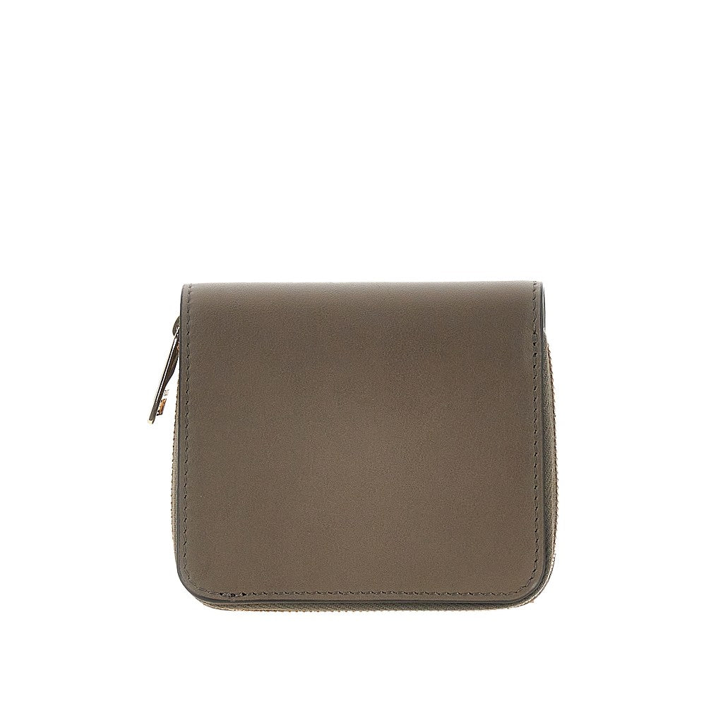 TODS OS leather small bi-fold wallet