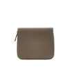 leather small bi-fold wallet