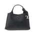 TODS OS grain leather micro shopping bag