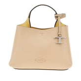 TODS OS grained leather micro shopping bag