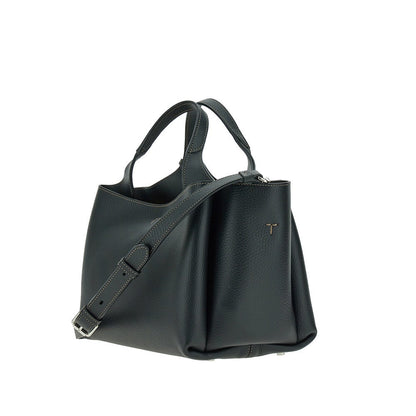 TODS OS grained leather mini shopping bag