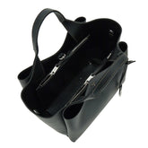 TODS OS grained leather mini shopping bag