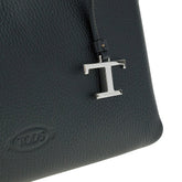 TODS OS grained leather mini shopping bag