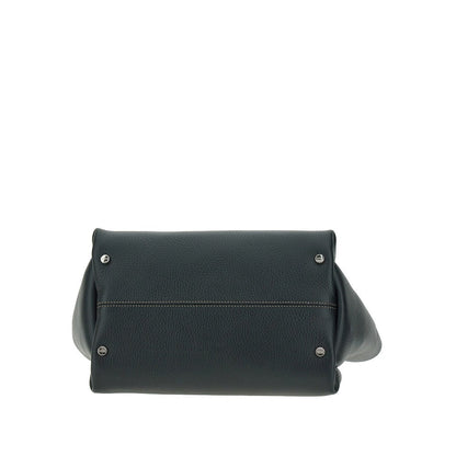 TODS OS grained leather mini shopping bag