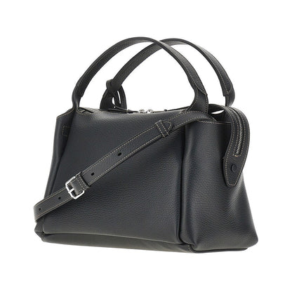 TODS OS grained leather small bowling bag