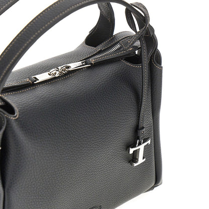 TODS OS grained leather small bowling bag