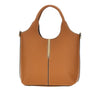 leather mini tote shopping bag