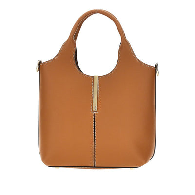 leather mini tote shopping bag