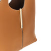 leather mini tote shopping bag