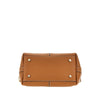 leather mini tote shopping bag