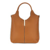 leather small tote shopping bag