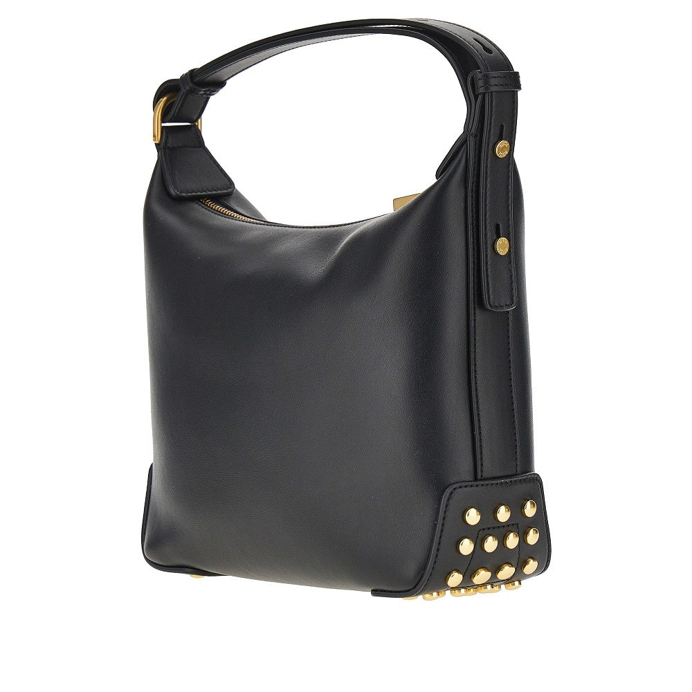 TODS OS leather metal dots mini bag