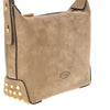 leather metal dots mini bag