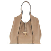 TODS OS leather medium t timeless shopping bag
