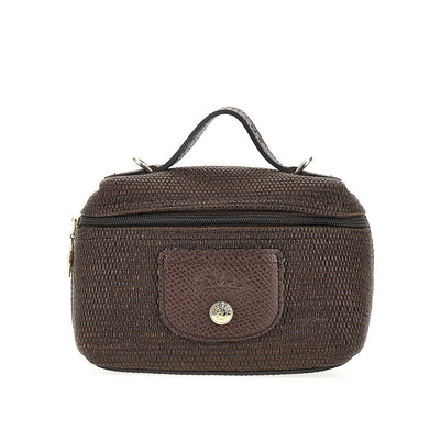 raffia-effect le pliage collection xs bag