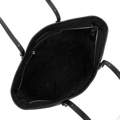 BALLY OS b-light nylon and leather tote bag