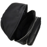 MM6 OS nylon twill backpack with numeric logo label