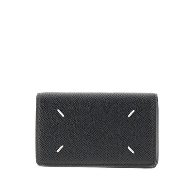 four stitches leather cardholder