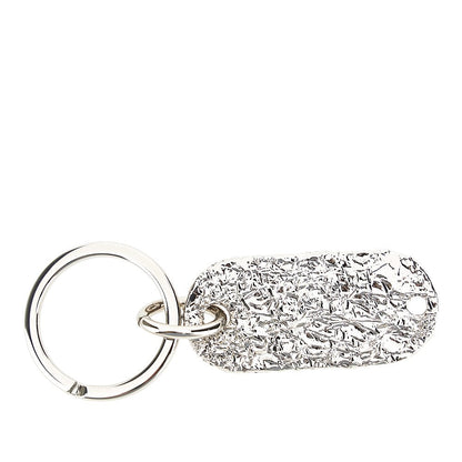 MM6 OS numeric logo plate key-ring