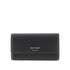 EMPORIO ARMANI OS grained leather clutch with chain