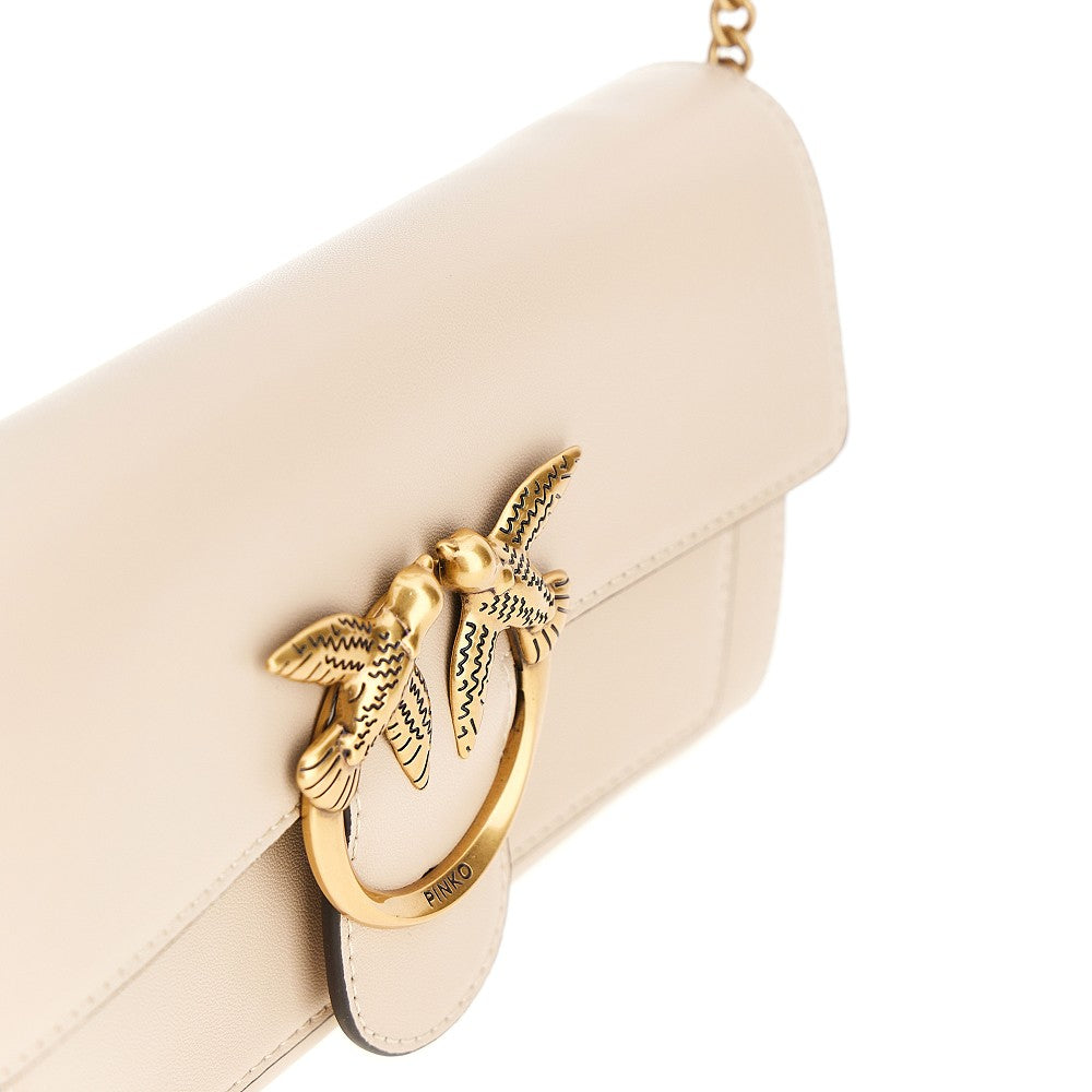 love bag one leather clutch
