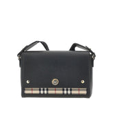 BURBERRY OS note leather shoulder bag
