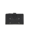 grain leather bi-fold cardholder
