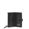 grain leather bi-fold cardholder