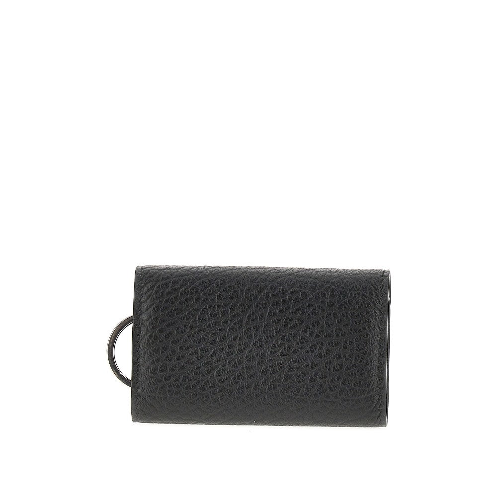 four stitches leather key-holder