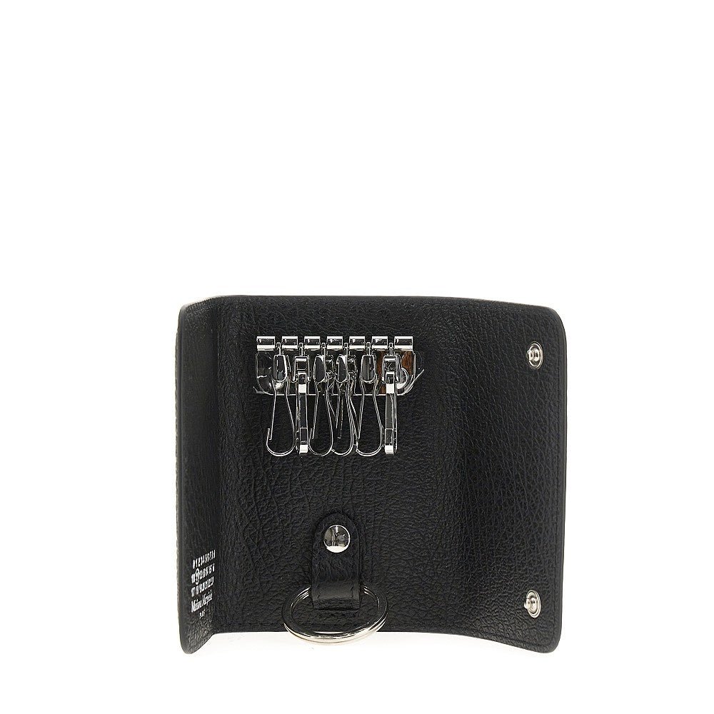 four stitches leather key-holder