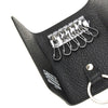 four stitches leather key-holder