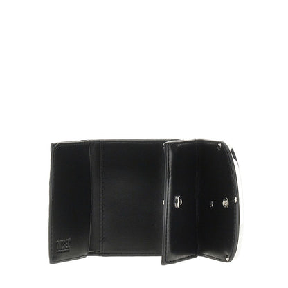 DIESEL OS 1dr leather mini tri-fold wallet