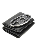 DIESEL OS 1dr leather mini tri-fold wallet