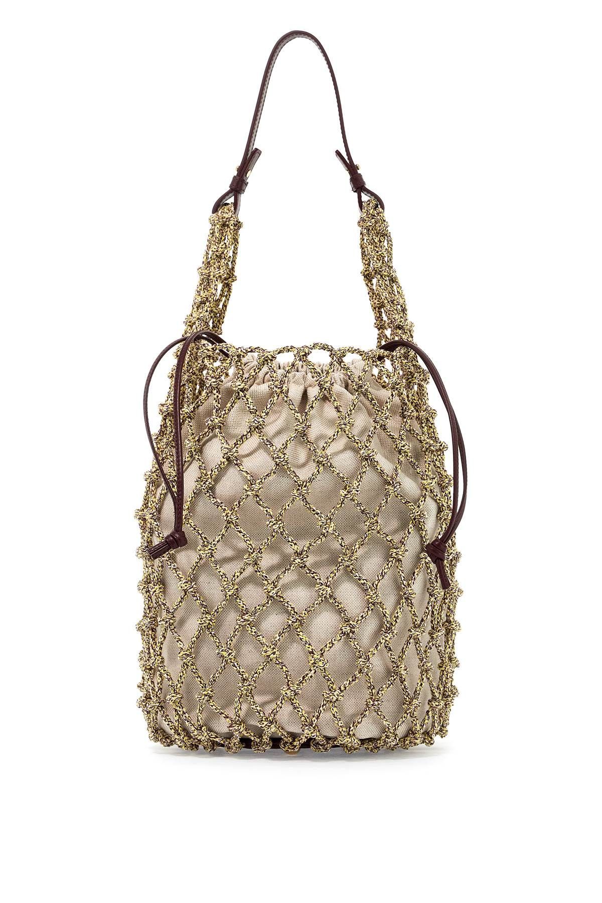 Bottega Veneta Macrame Net Bucket Bag