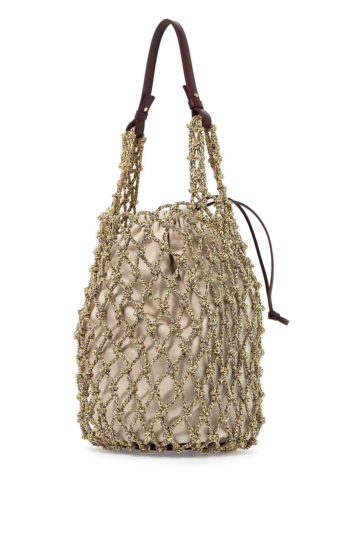 Macrame Net Bucket Bag