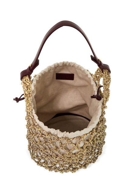 Macrame Net Bucket Bag