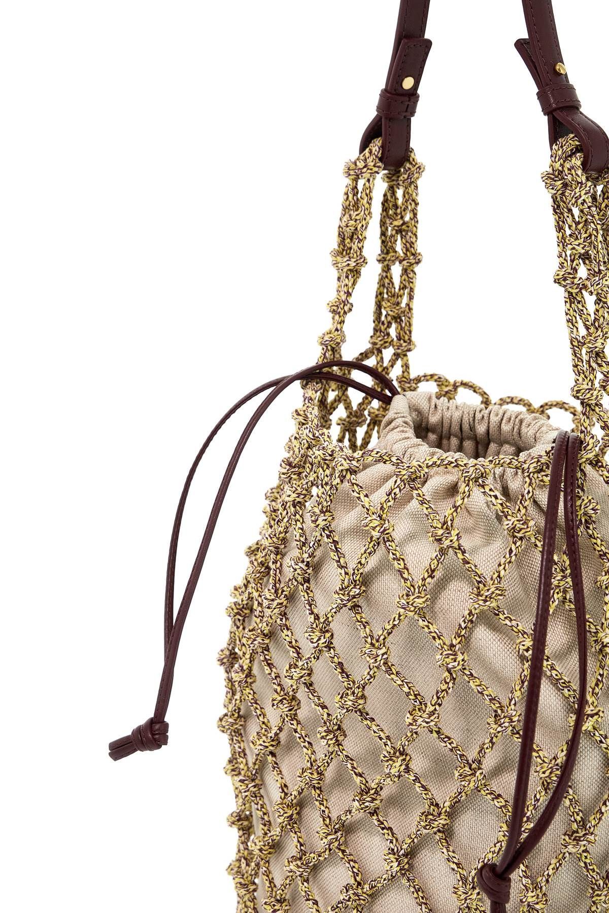 Macrame Net Bucket Bag