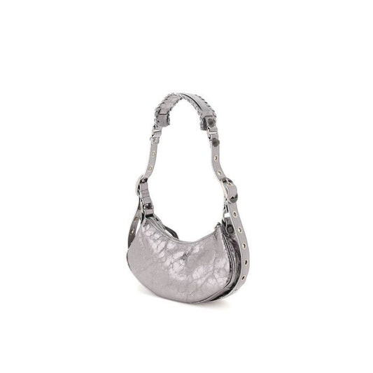 A Spalla Le Cagole Xs In Pelle Metallizzata Bag